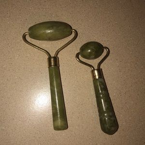 2 NWOT Jade Facial Rollers